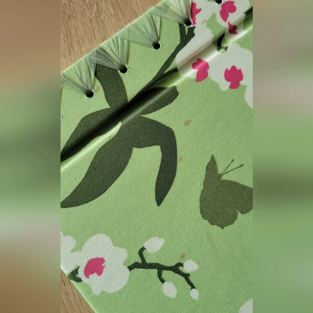 RAG and Bone Green Floral Hard Cover Anniversary Journal New!